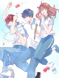 漫画原作改编作品线稿海报占位图